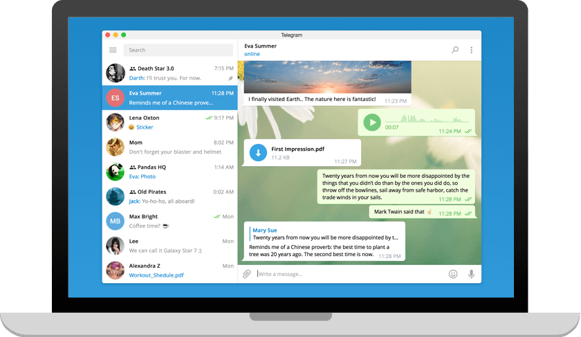 telegram download for pc